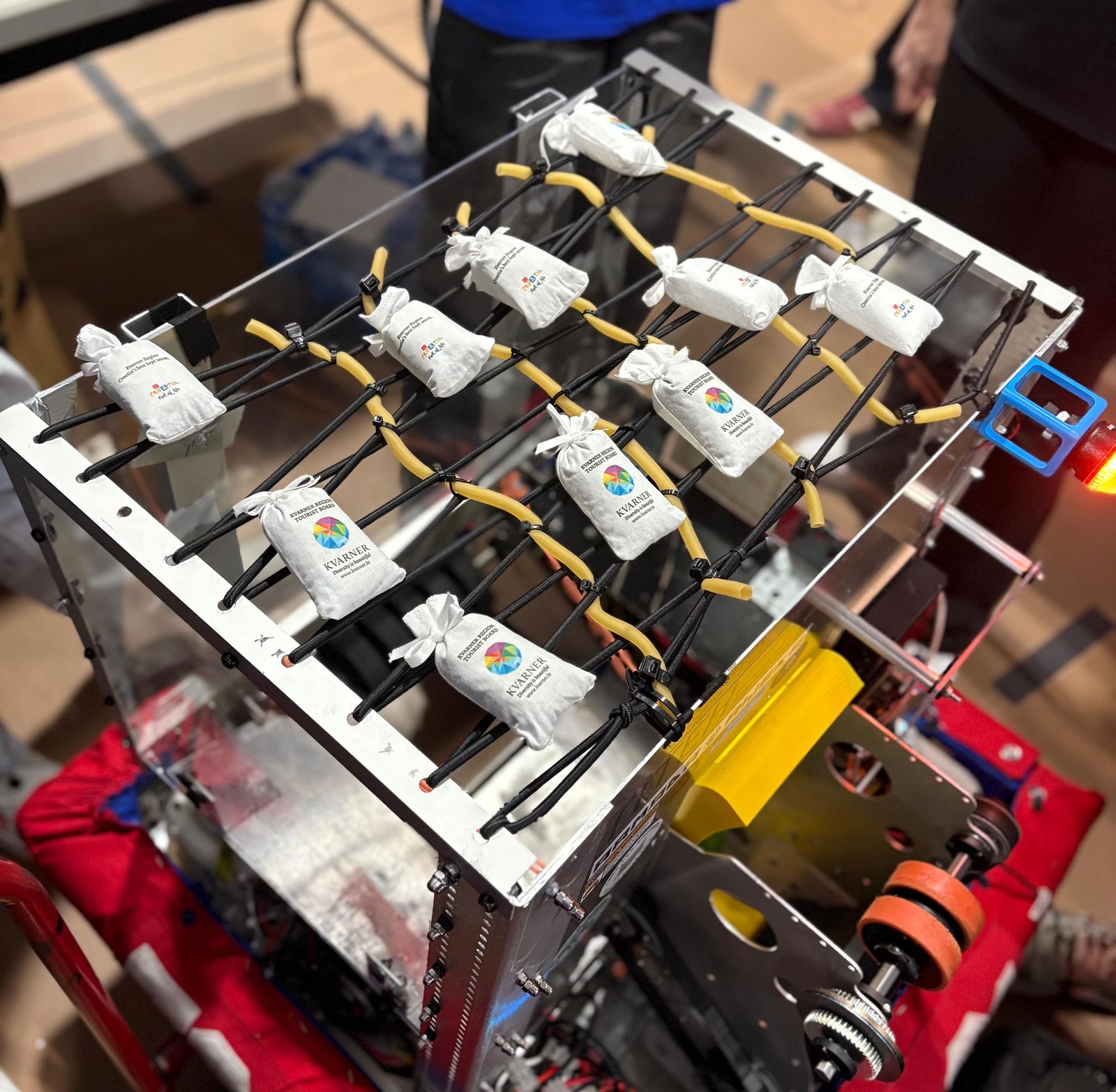 Robot s lavandama